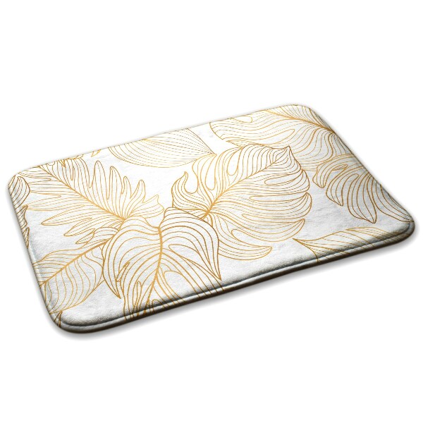 Tapis Feuilles en contour