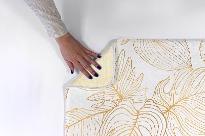 Tapis Feuilles en contour