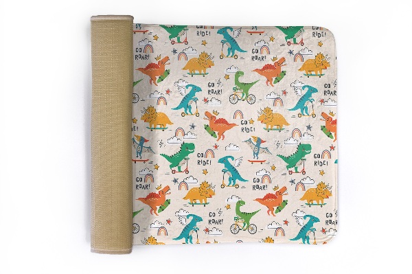 Tapis Dinosaures sur des véhicules