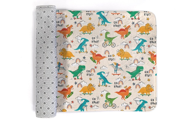 Tapis Dinosaures sur des véhicules