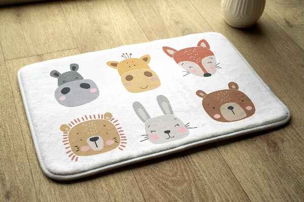 Tapis Visages d'animaux