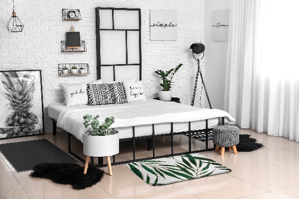 Tapis Feuilles avec motif