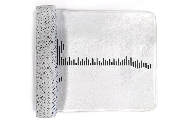 Tapis Guitare avec vagues