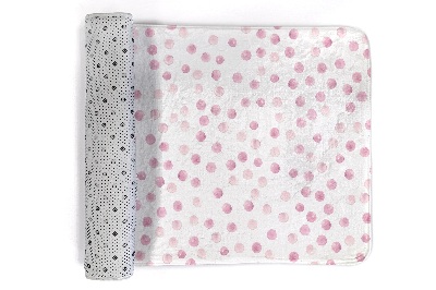 Tapis Motif de points roses