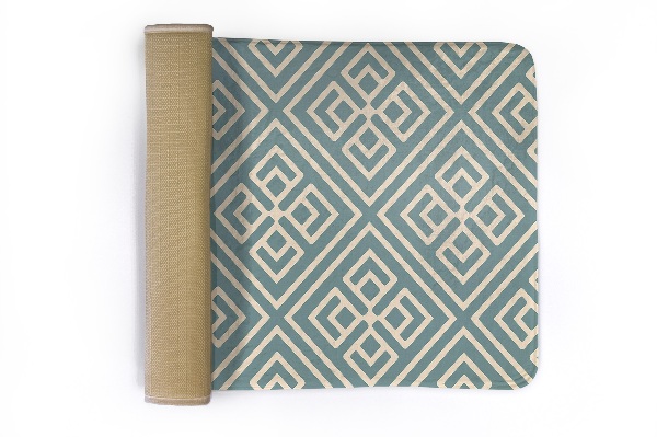 Tapis Motif géométrique avec des carrés