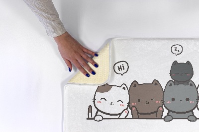 Tapis Chats de dessins animés