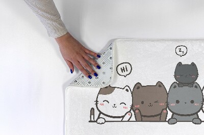 Tapis Chats de dessins animés