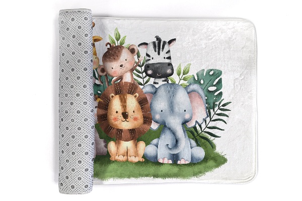 Tapis Animaux de la jungle sur l'herbe