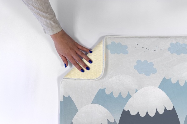Tapis Avion au-dessus des montagnes