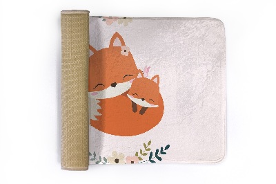 Tapis Renards animaux