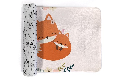 Tapis Renards animaux