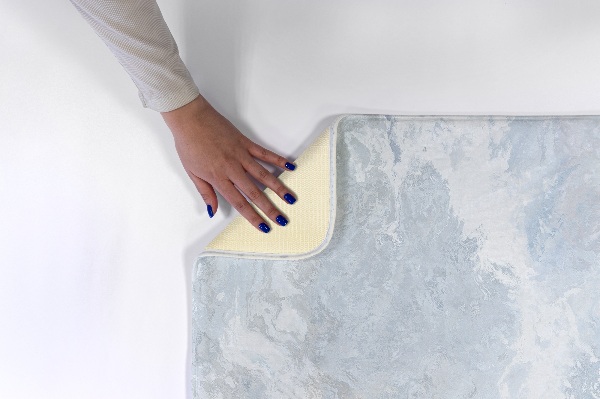 Tapis Motif marbré dans les tons gris