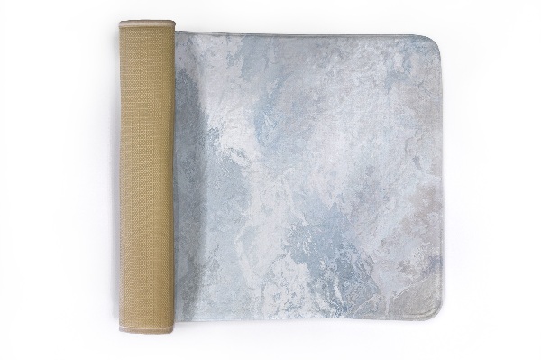 Tapis Motif marbré dans les tons gris