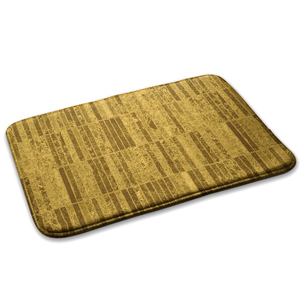 Tapis Motif rectangulaire marron