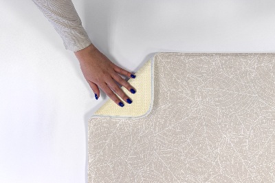 Tapis Feuilles dans un motif délicat