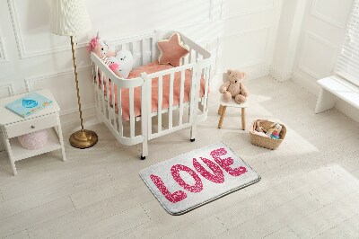 Tapis Inscription LOVE