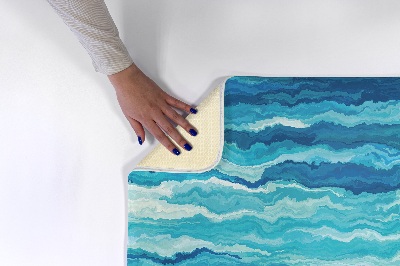 Tapis Vagues de mer abstraites