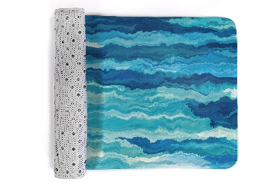 Tapis Vagues de mer abstraites