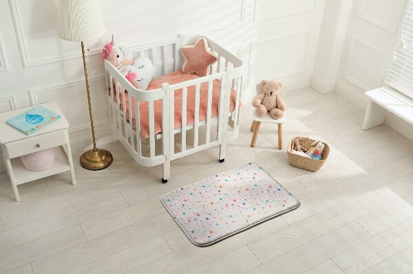 Tapis Motifs d'étoiles colorées