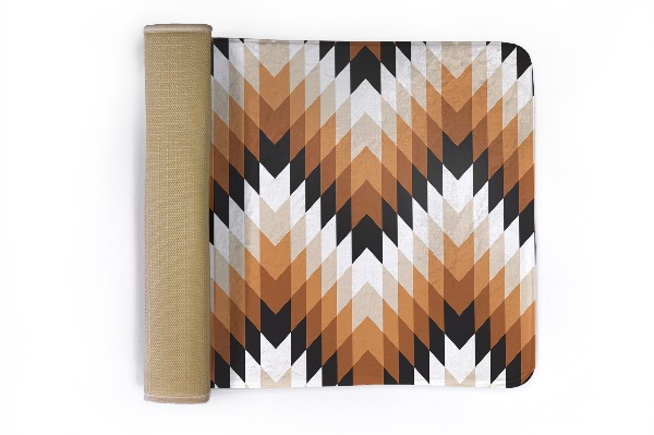 Tapis Motif géométrique à chevrons