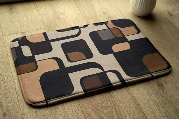 Tapis Carrés et rectangles géométriques