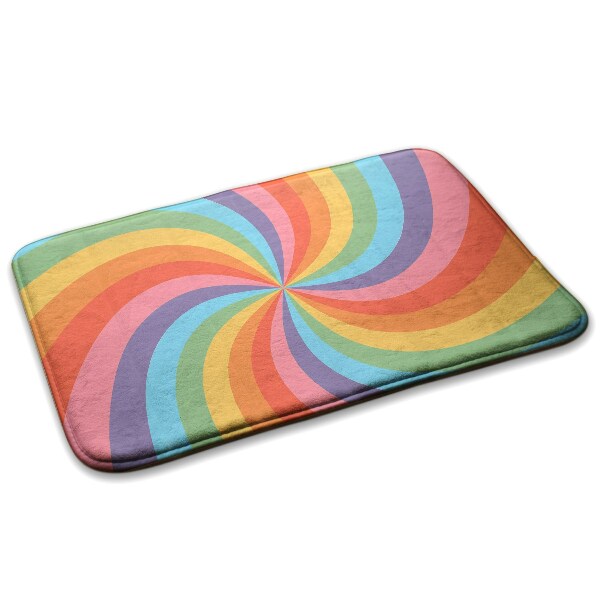 Tapis Spirale colorée