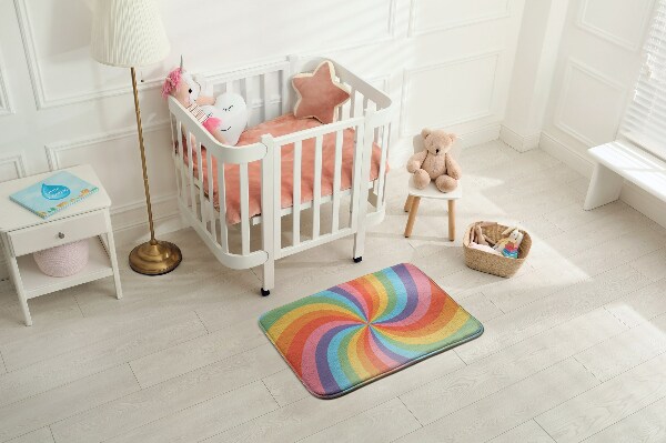 Tapis Spirale colorée
