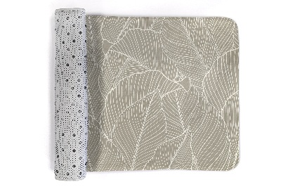 Tapis Feuilles au motif délicat