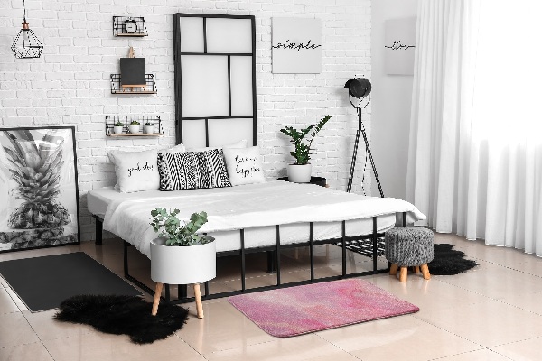 Tapis Vagues abstraites roses ou marbre