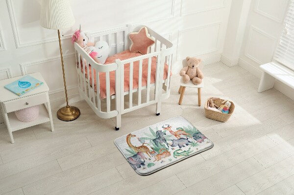 Tapis Animaux de la jungle