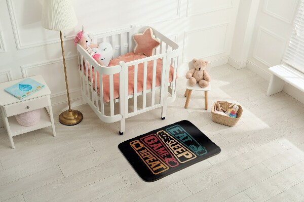 Tapis Répéter Jeu Dormir Manger