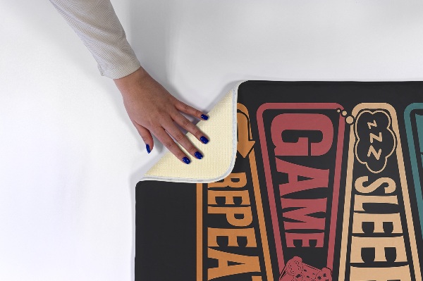 Tapis Répéter Jeu Dormir Manger