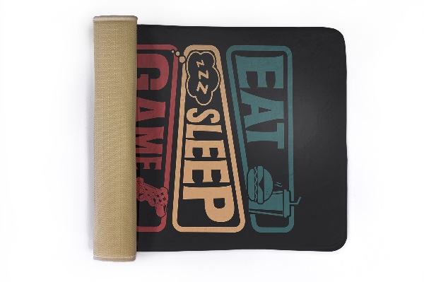 Tapis Répéter Jeu Dormir Manger