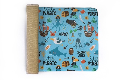 Tapis Motifs de pirates