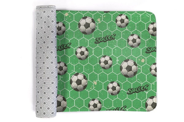 Tapis Motif de ballons de football