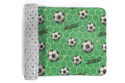 Tapis Motif de ballons de football