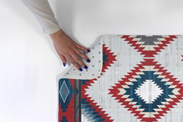 Tapis Motif géométrique de style aztèque