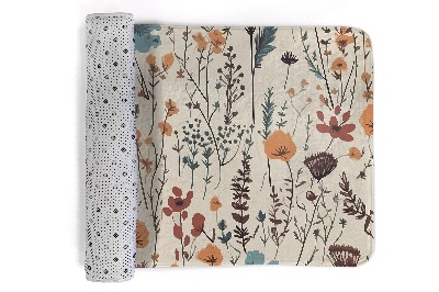 Tapis Motif floral avec feuilles et branches