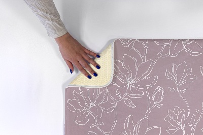 Tapis Fleurs de magnolia