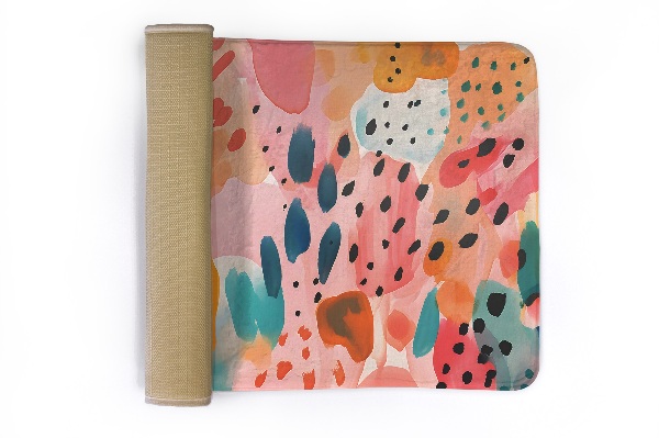 Tapis Composition abstraite de couleurs