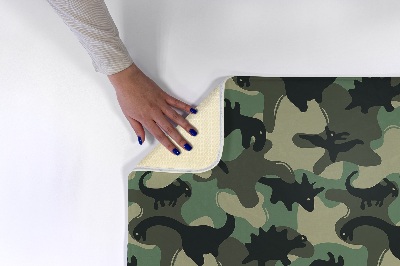 Tapis Dinosaures en camouflage