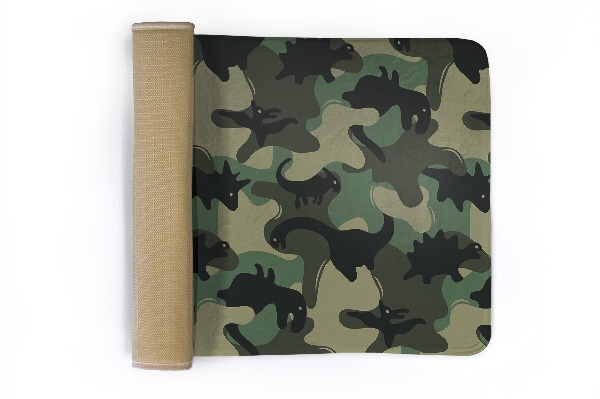 Tapis Dinosaures en camouflage