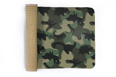 Tapis Dinosaures en camouflage