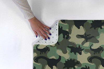 Tapis Dinosaures en camouflage