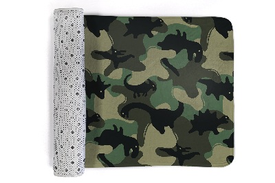 Tapis Dinosaures en camouflage