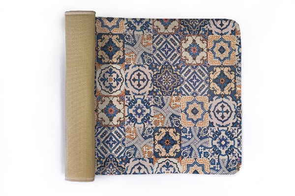 Tapis Motifs de mosaïque dans le style marocain