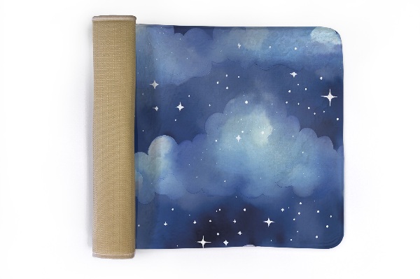 Tapis Nuages et étoiles