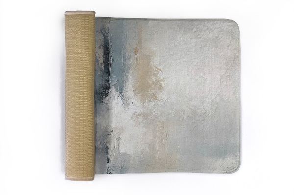 Tapis Taches abstraites dans les tons gris