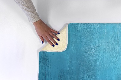 Tapis Texture bleue