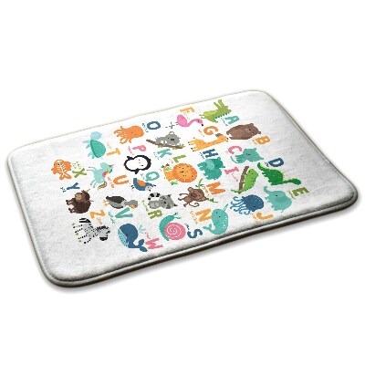 Tapis Alphabet avec animaux